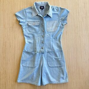Vintage Women’s Denim Romper
